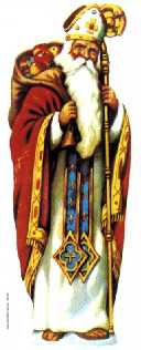 Saint Nicolas est à l'origine du père Noël